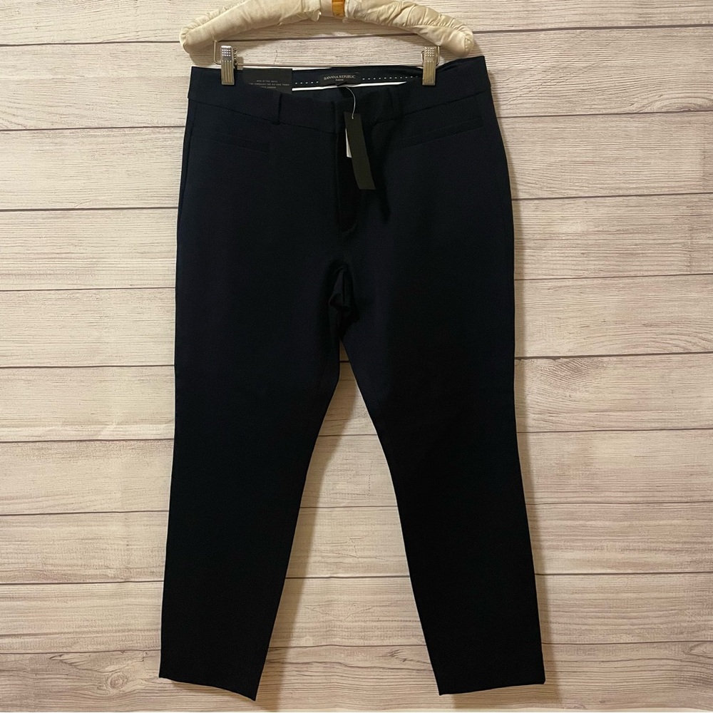 NWT | Banana Republic Modern Sloan Pants | Navy Blue - Picture 5 of 5